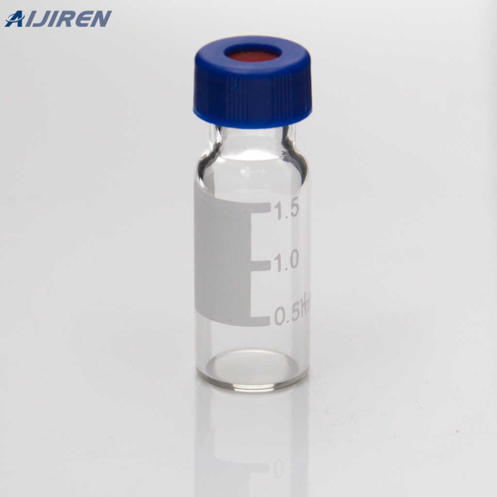 <h3>12x32mm borosilicate HPLC sample vials bonded septa</h3>

